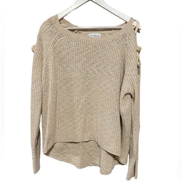 Boutique Top Size XL knitted shoulders - Picture 3 of 4